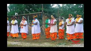 Nuguria Island_ United Church Women Gospel Action Chorus Dance V02. Bougainville Region, PNG.