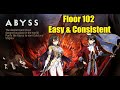 Abyss Floor 102 -  Easy and Consistent - Celine & Rikoris - f2p friendly - Epic Seven