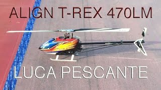 First test with Align T-Rex 470LM - Luca Pescante