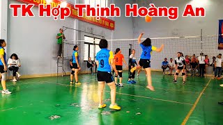 👉Séc 2 Hoàng An - Hợp Thịnh⛹️‍♂️ giải bóng chuyền hơi nữ U35 Mai Chung Tổ chức