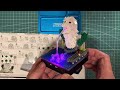 光ファイバー マーライオン ナノブロック 4組立28～38完成 optical fiber led merlion nanoblock 4