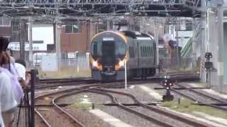 20140622新型いしづち8600系@高松駅