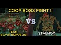 Bokoblin Coop Battle Fight Stalnox  !! - (The Legend of Zelda: Tears of the Kingdom)