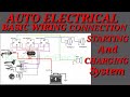 AUTO ELECTRICAL BASIC WIRING DIAGRAM AND CONNECTION, STARTING AND CHARGING SYSTEM CONNECTION