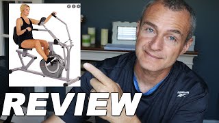 Sunny Recumbent Bike Cross-Trainer Review for Total Knee Replacement Therapy