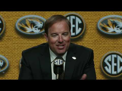 Missouri Head Coach Eli Drinkwitz Press Conference Number Two From SEC ...