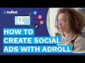 How To Create Facebook, Instagram, Pinterest, and TikTok ads with AdRoll in 2024.