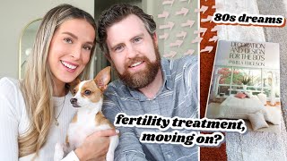 FERTILITY TREATMENT UPDATE - WHAT'S NEXT? + 80's DREAM HOMES | leighannvlogs