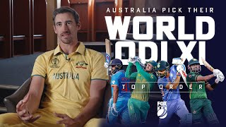 Australia pick their ODI World XI | Top Order