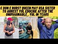 Yul edochie in tears queen may USA sister do the unimaginable as yul edochie begs her , wahala burst