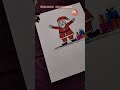 santa claus 🎁🎁🎁 merry christmas 🎄 shortvideo art drawing crismistmas santaclaus