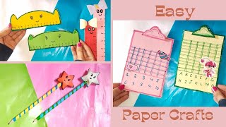 Diy school craft ideas/ back to school craft hacks/diy school supplies ideas/ paper craft easy