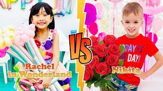 Rachel in Wonderland VS Nikita (Vlad and Niki) Transformation 👑 New Stars From Baby To 2022