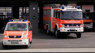 Löschzug der Berufsfeuerwehr Kassel - Feuer \u0026 Rettungswache 1