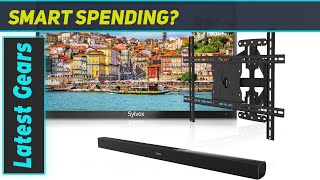 Sylvox 55” Outdoor TV with 60W Waterproof Soundbar \u0026 Wall Mount - Ultimate Outdoor Entertainment