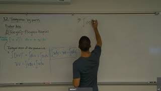 8.2 Integration by Parts (Part 1)