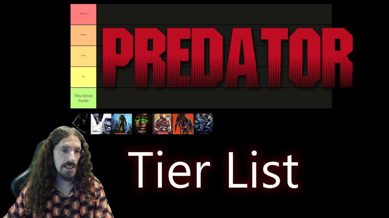 Predator Movie Tier List Youtube