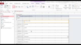 Creating Forms in Access with Drop down list (COMBO BOX)