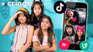Reacting To Our Old Videos *Embarrassing* Vine : Musically : Tik Tok | GEM Sisters
