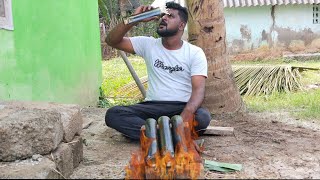 மூங்கில் குடுவைக்குள் மசாலா டீ | TEA RECIPE IN BAMBOO JAR IN TAMIL | BAMBOO TEA #shorts #trending