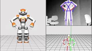 [2012] Kinect NAO - Real-Time Motion Mapping - Demo 2