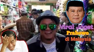 Viralll!! Joget Prabowo sampai ke negeri jiran Malaysia!!