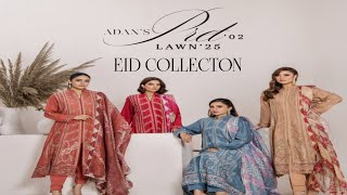 Adan's Libas Ezlyn Ready To Wear Chikankari Lawn | READY TO WEAR LAWN