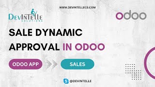 How To Create Sale Dynamic Approval in Odoo