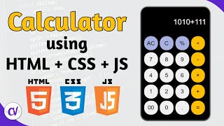 Build Calculator using HTML CSS and JavaScript | codeitwise