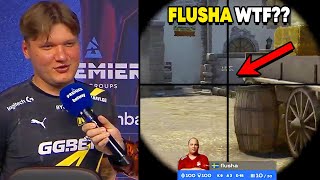 S1MPLE ROASTED VITALITY!! FLUSHA TURNED ON CHEATS AGAIN?? Twitch Recap CSGO