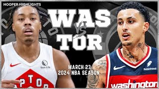 Toronto Raptors vs Washington Wizards  Game Highlights | Mar 23 | 2024 NBA Seaso