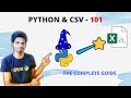 Python Tutorial: CSV Module - How to Read, Parse, and Write CSV Files? - ALL CRUD Operations