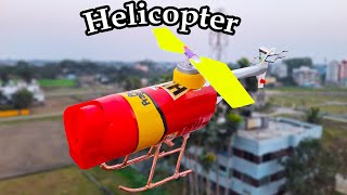 How to make a helicopter - Diy Toy Helicopter - you will not believe what you will see