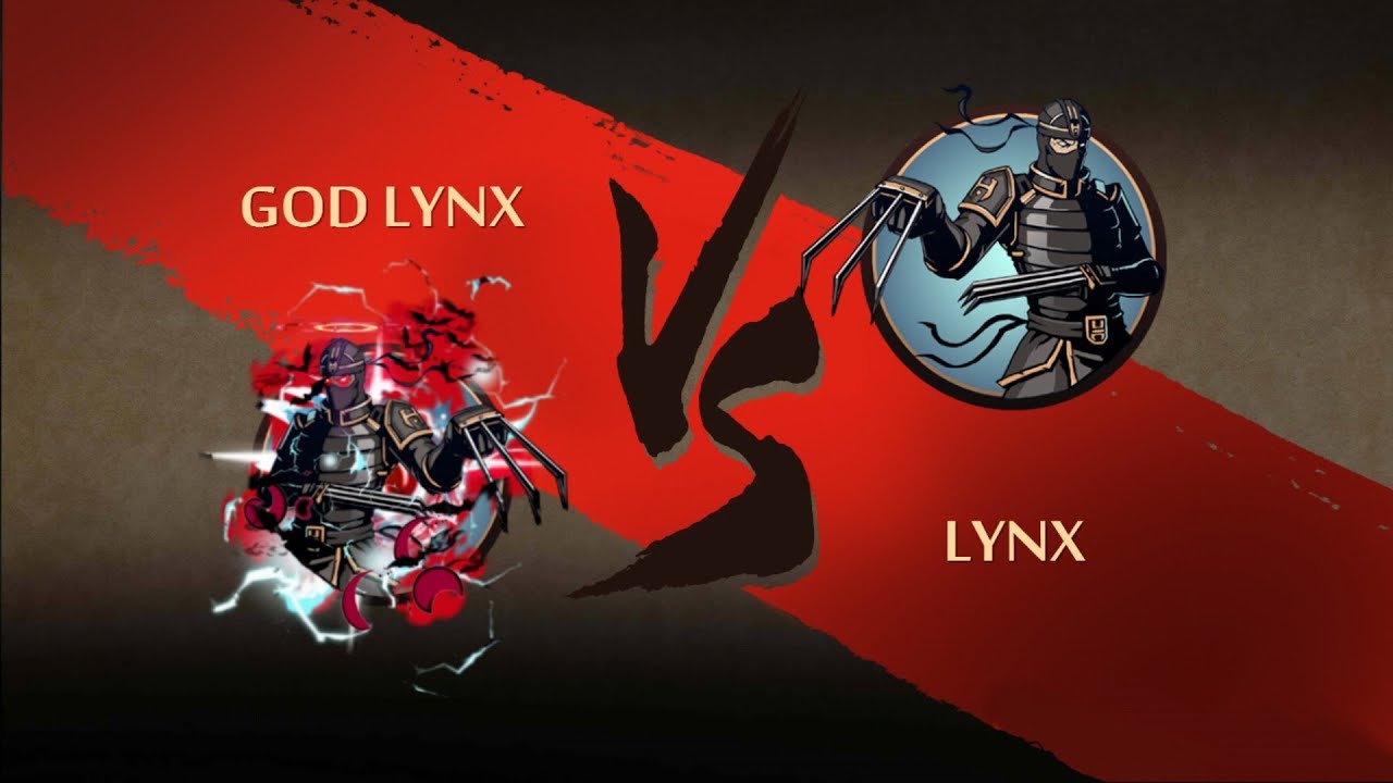 God Lynx Vs Lynx Shadow Fight 2 Youtube