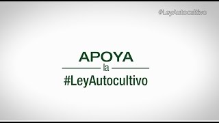 Apoya la #LeyAutocultivo