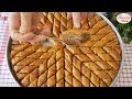 📢THIS BAKLAVA WILL BE AWESOME FOR THE FESTIVAL😋CRISPY HOMEMADE BAKLAVA WITH WALNUTS WITH TIPS💯