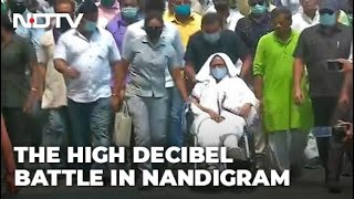 Assembly Elections 2021: On Wheelchair, Mamata Banerjee Campaigns In High-Stakes Nandigram On Holi