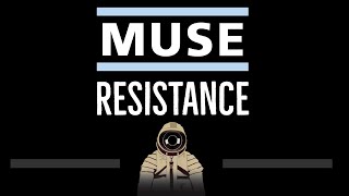 Muse • Resistance (CC) 🎤 [Karaoke] [Instrumental Lyrics]