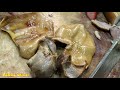 yummy marinated pig ear tripe goose liver，gizzards，pork trotter hongkongstreetfood asmr 香港美食 滷水鵝