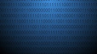 Digital Binary Data Wall Stock Motion Graphics