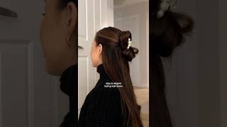 easiest half up half down inspo 🫶🏼✨ #pinteresthair #hairtutorial #hairhacks #easyhairstyles