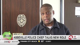 New Abbeville Police Chief speaks about new role