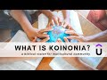 What is Koinonia? Udemy Course preview