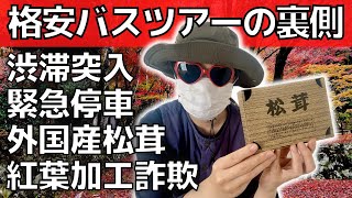 【格安バスツアーの裏側】松茸ブランド牛・日帰り紅葉旅行の闇【FPの旅行記】