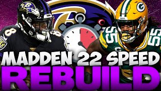 Baltimore Ravens Speed Rebuild Challenge! Lamar Jackson Gets Odell Beckham To Throw To! Madden 22
