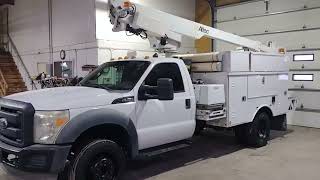 Altec bucket truck 2012 Ford f-450