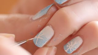 DIY Winter White Manicure | Nail File