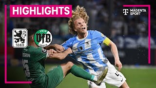 TSV 1860 München - VfB Lübeck | Highlights 3. Liga | MAGENTA SPORT