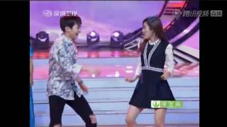 [시우민]141122 선전위성TV 연대수-장리인 누나와 커플댄스(The Generation Show-Xiumin Liyin couple dance) Todd JhRobinson