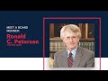 Meet a Board Member: Ronald C. Petersen, PhD, MD, FAAN